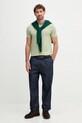 Μπλουζάκι Tommy Hilfiger MW0MW10800. πράσινο AW25