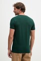 Odzież Tommy Hilfiger T-shirt basic męski bawełniany z elastanem MW0MW10800. zielony