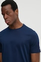 Бавовняна футболка Tommy Hilfiger темно-синій MW0MW36657