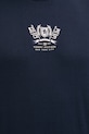 Tommy Hilfiger tricou din bumbac MW0MW38613 bleumarin
