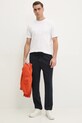 Бавовняна футболка Tommy Hilfiger MW0MW38620 білий SS25