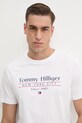 Бавовняна футболка Tommy Hilfiger білий MW0MW38621
