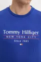 Βαμβακερό μπλουζάκι Tommy Hilfiger MW0MW38621 μπλε