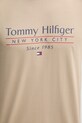 Tommy Hilfiger tricou din bumbac MW0MW38621 bej