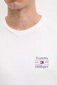 Бавовняна футболка Tommy Hilfiger MW0MW38622 білий