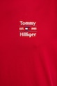 Tommy Hilfiger tricou din bumbac MW0MW38622 rosu