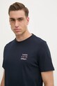 Бавовняна футболка Tommy Hilfiger темно-синій MW0MW38622