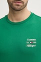 Бавовняна футболка Tommy Hilfiger MW0MW38622 зелений