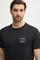 Bavlnené tričko Tommy Hilfiger čierna MW0MW38622