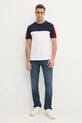 Хлопковая футболка Tommy Hilfiger MW0MW39170 тёмно-синий SS25