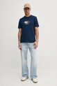 Хлопковая футболка Tommy Hilfiger MW0MW38628 тёмно-синий SS25