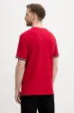 Odzież Tommy Hilfiger t-shirt bawełniany MW0MW38630 czerwony