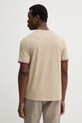 Odzież Tommy Hilfiger t-shirt bawełniany MW0MW38630 beżowy