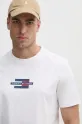 Tommy Hilfiger tricou din bumbac alb MW0MW38636