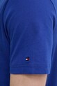 Хлопковая футболка Tommy Hilfiger MW0MW39149 голубой