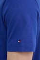 Хлопковая футболка Tommy Hilfiger MW0MW39149 голубой