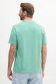 Tommy Hilfiger t-shirt bawełniany MW0MW39256 zielony SS25