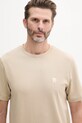 Odzież Tommy Hilfiger t-shirt bawełniany MW0MW39256 beżowy