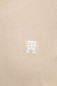 Tommy Hilfiger t-shirt bawełniany beżowy MW0MW39256