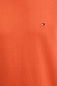 Bavlnené tričko Tommy Hilfiger oranžová MW0MW39995