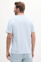 Tommy Hilfiger t-shirt bawełniany MW0MW39995 niebieski SS25
