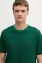 Îmbrăcăminte Tommy Hilfiger tricou din bumbac MW0MW39995 verde