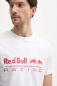 Бавовняна футболка Red Bull Racing x Pepe Jeans LOGO TEE білий RM500016