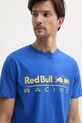 Red Bull Racing x Pepe Jeans pamut póló LOGO TEE lila RM500016