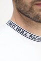 Red Bull Racing x Pepe Jeans tricou din bumbac BRANDED COLLAR TEE RM500021 alb