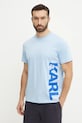 Karl Lagerfeld tricou din bumbac print albastru A2M46038