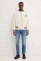 Тениска Tommy Jeans DM0DM20779 бежов SS25