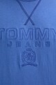 Бавовняна футболка Tommy Jeans DM0DM20805 блакитний
