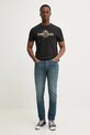 Tommy Jeans t-shirt DM0DM20818 nero SS25