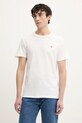 Памучна тениска Tommy Jeans DM0DM21344 черен SS25
