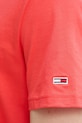 Bavlnené tričko Tommy Jeans DM0DM21863 oranžová