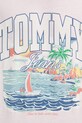 Bombažna kratka majica Tommy Jeans DM0DM21867 roza
