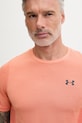 Under Armour t-shirt γυμναστικής ανδρικό Vanish Seamless πορτοκαλί 1382801