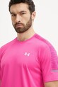 Under Armour t-shirt treningowy Tech Utility różowy 1385976