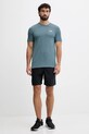 Under Armour t-shirt treningowy Vanish Seamless 1388129 turkusowy AW25