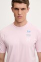 Μπλουζάκι προπόνησης Under Armour ροζ 1390165
