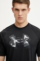 Under Armour tricou de antrenament Tech Print Fill negru 1390208