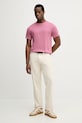 Bombažna kratka majica Joop! 30045926 roza SS26