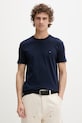 Tommy Jeans t-shirt basic męski bawełniany 2-pack DM0DM20687 granatowy SS26