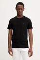 Tommy Jeans tricou din bumbac 2-pack DM0DM20687 negru SS25
