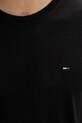 Tommy Jeans T-shirt męskie bawełniane 3-pack DM0DM21579 czarny