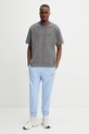 Abercrombie & Fitch tricou din bumbac KI124.5181.130 gri SS25