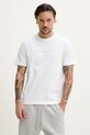 Βαμβακερό μπλουζάκι Abercrombie & Fitch βαμβάκι λευκό KI175.5130.100