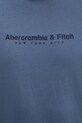 Bavlnené tričko Abercrombie & Fitch KI175.5130.200 modrá