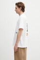 Barbour pamut póló Barbour Regence OS Fit Graphic T-Shirt MTS1402 fehér SS25