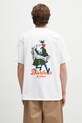 Odjeća Pamučna majica Barbour Barbour Regence OS Fit Graphic T-Shirt MTS1402 bijela